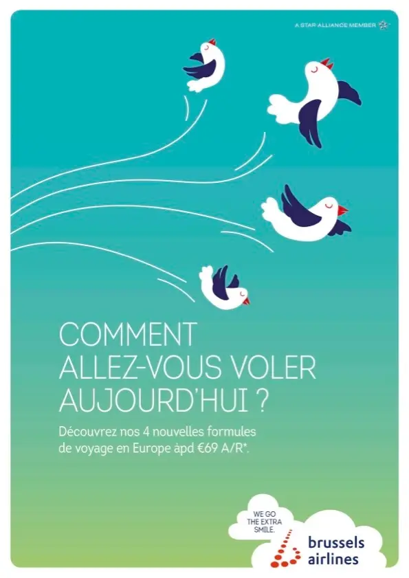 Brussels Airlines ad 1