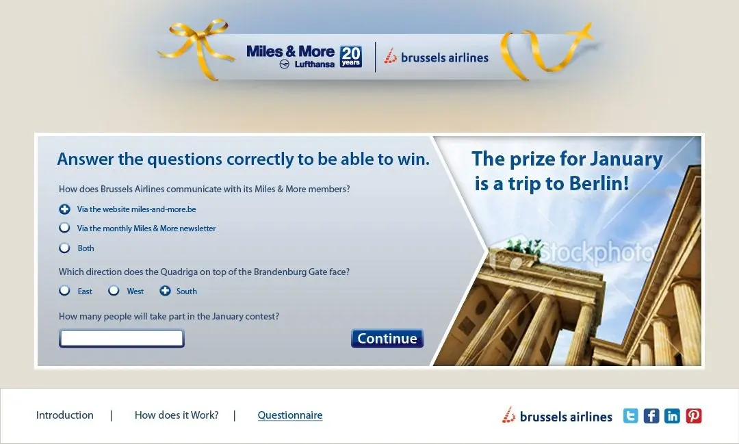 Brussels Airlines ad 2