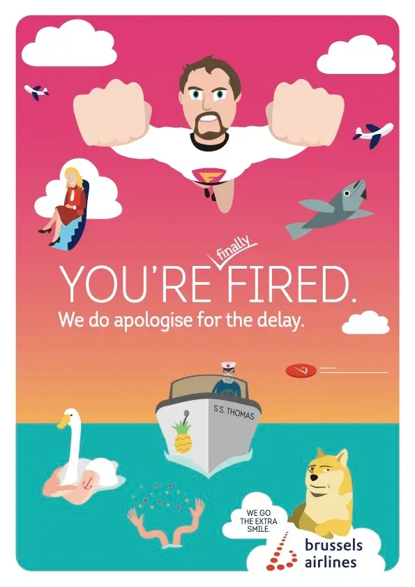 Brussels Airlines ad 3