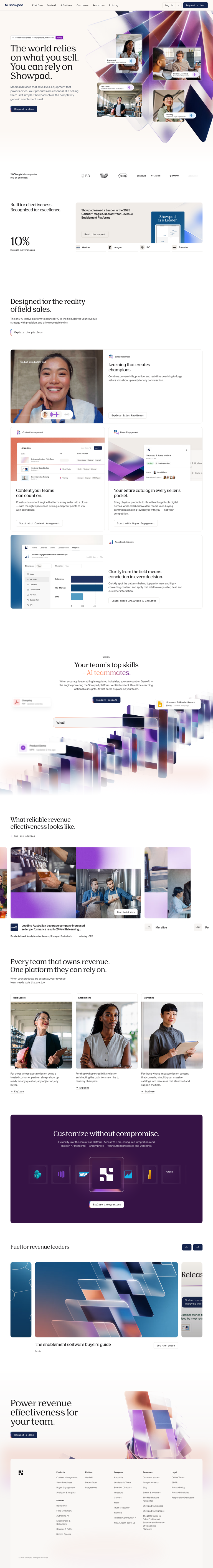Rebranding for Showpad